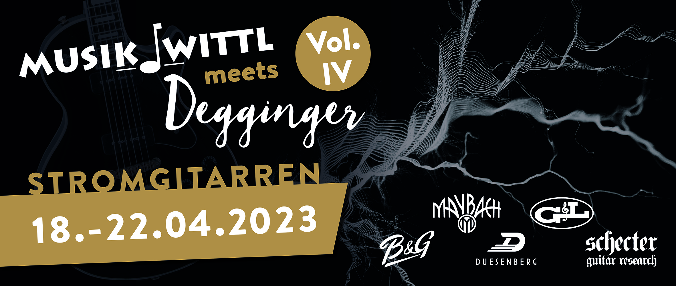Stromgitarren Vol. 4 | 18.04 - 22.04 im Degginger