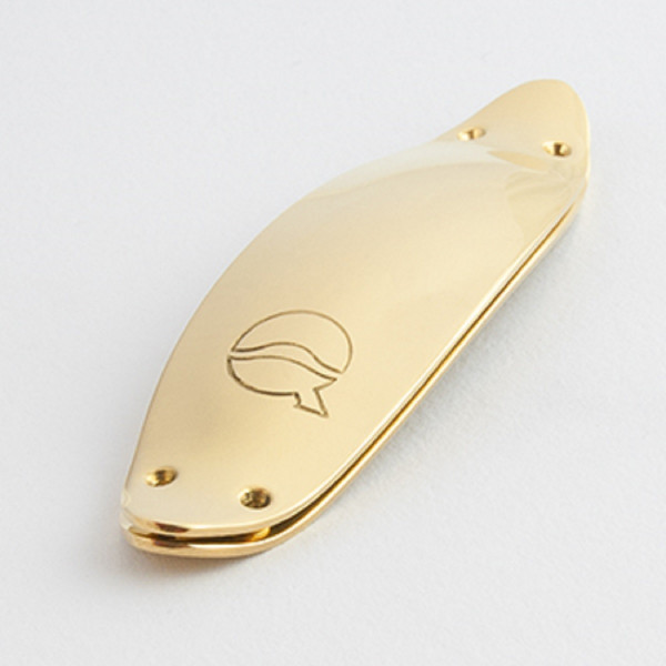 LefreQue Klangbrücke Red Brass goldplated yellow 76mm