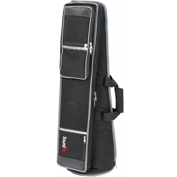 Taschen-Koffer-fuer-Trompete-Fluegelhorn-Soundline-Gig-Bag-Kinderposaune-schwarz-45324